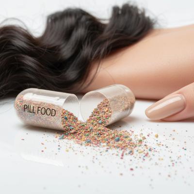 Pill Food: O Guia Definitivo para Cabelos, Pele e Unhas Fortes